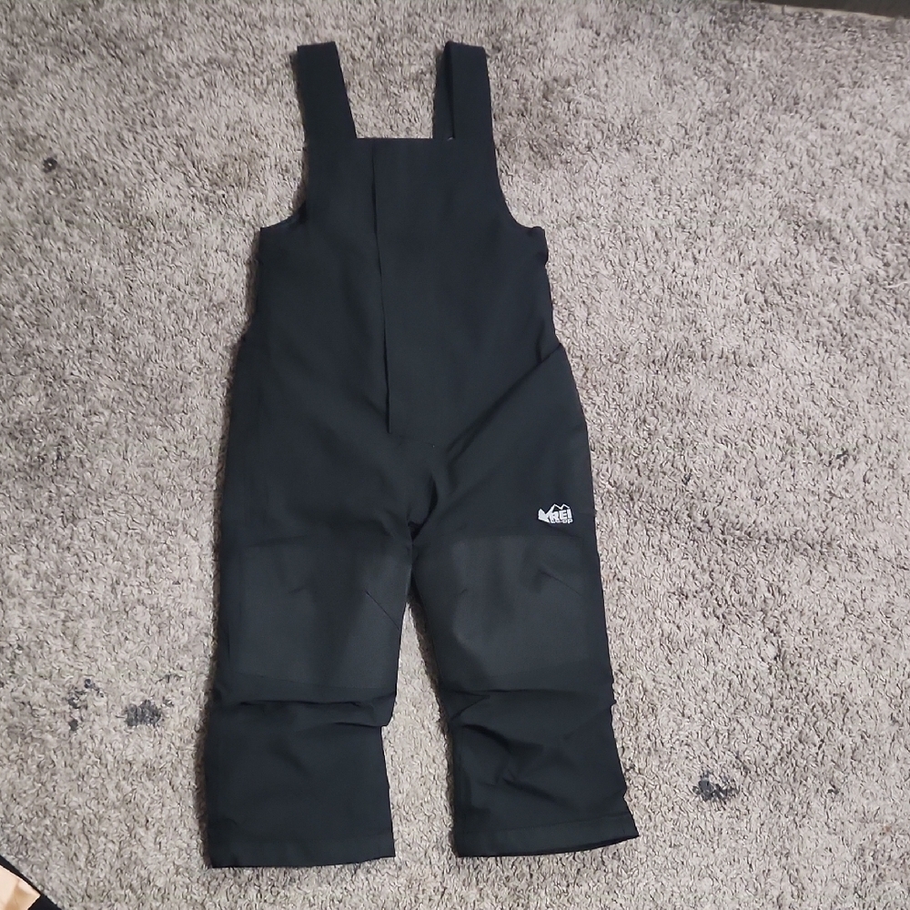 REI Kids Black Overalls
